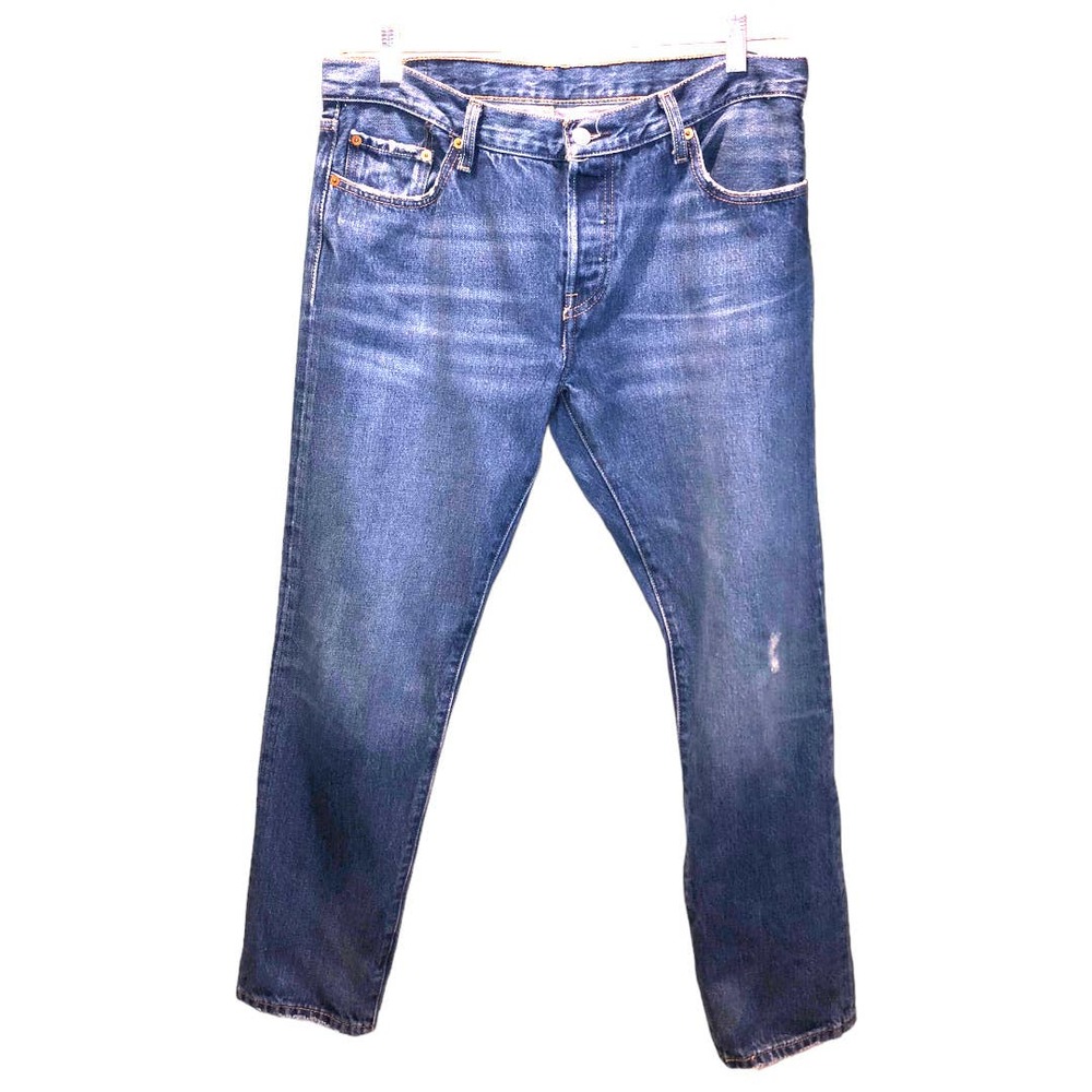 Levi's 501 CT Custom Tapered Men's Button Fly Straight Jeans Size W 29 L 32 Blue